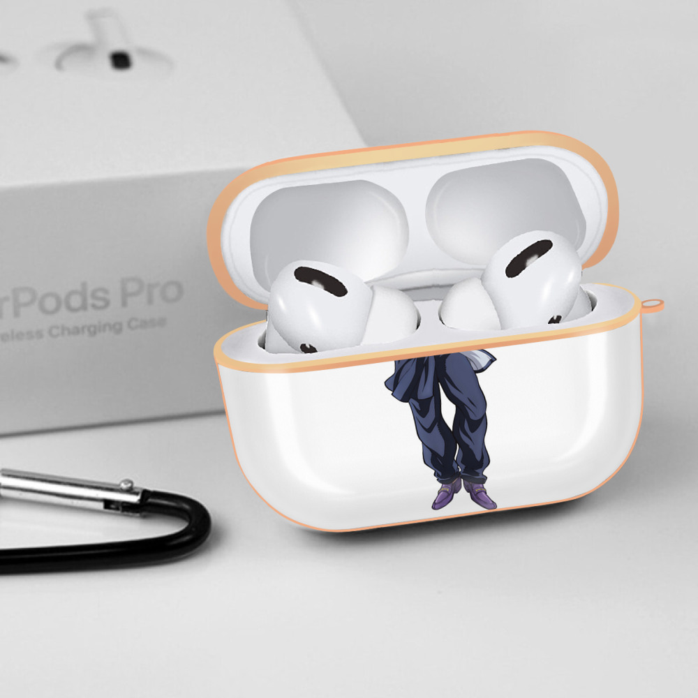 ジョジョの奇妙な冒険 ひがしかた じょうすけ JoJo's Bizarre Adventure Higashikata Josuke 【AirPods Pro用】ハードシェル保護ケース｜耐衝撃・防指紋・カラビナ付き商品仕様