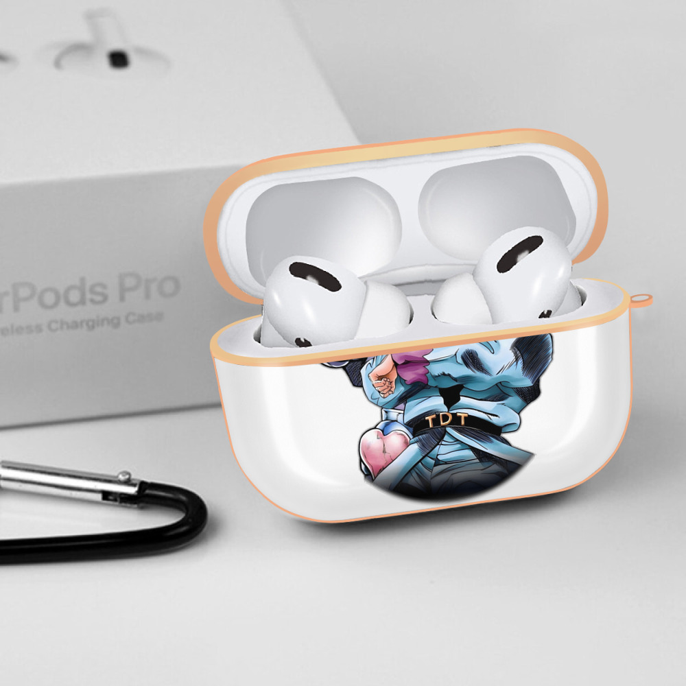 ジョジョの奇妙な冒険 ひがしかた じょうすけ JoJo's Bizarre Adventure Higashikata Josuke 【AirPods Pro用】ハードシェル保護ケース｜耐衝撃・防指紋・カラビナ付き商品仕様