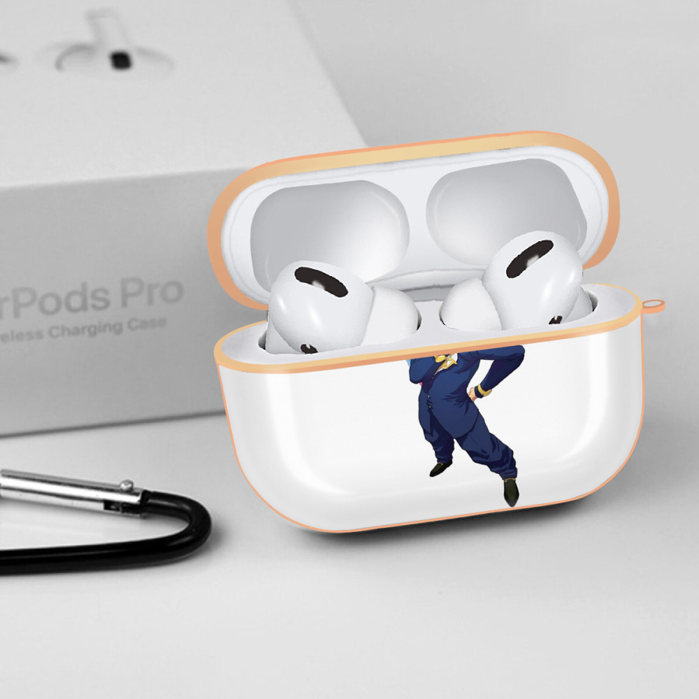 ジョジョの奇妙な冒険 ひがしかた じょうすけ JoJo's Bizarre Adventure Higashikata Josuke 【AirPods Pro用】ハードシェル保護ケース｜耐衝撃・防指紋・カラビナ付き商品仕様