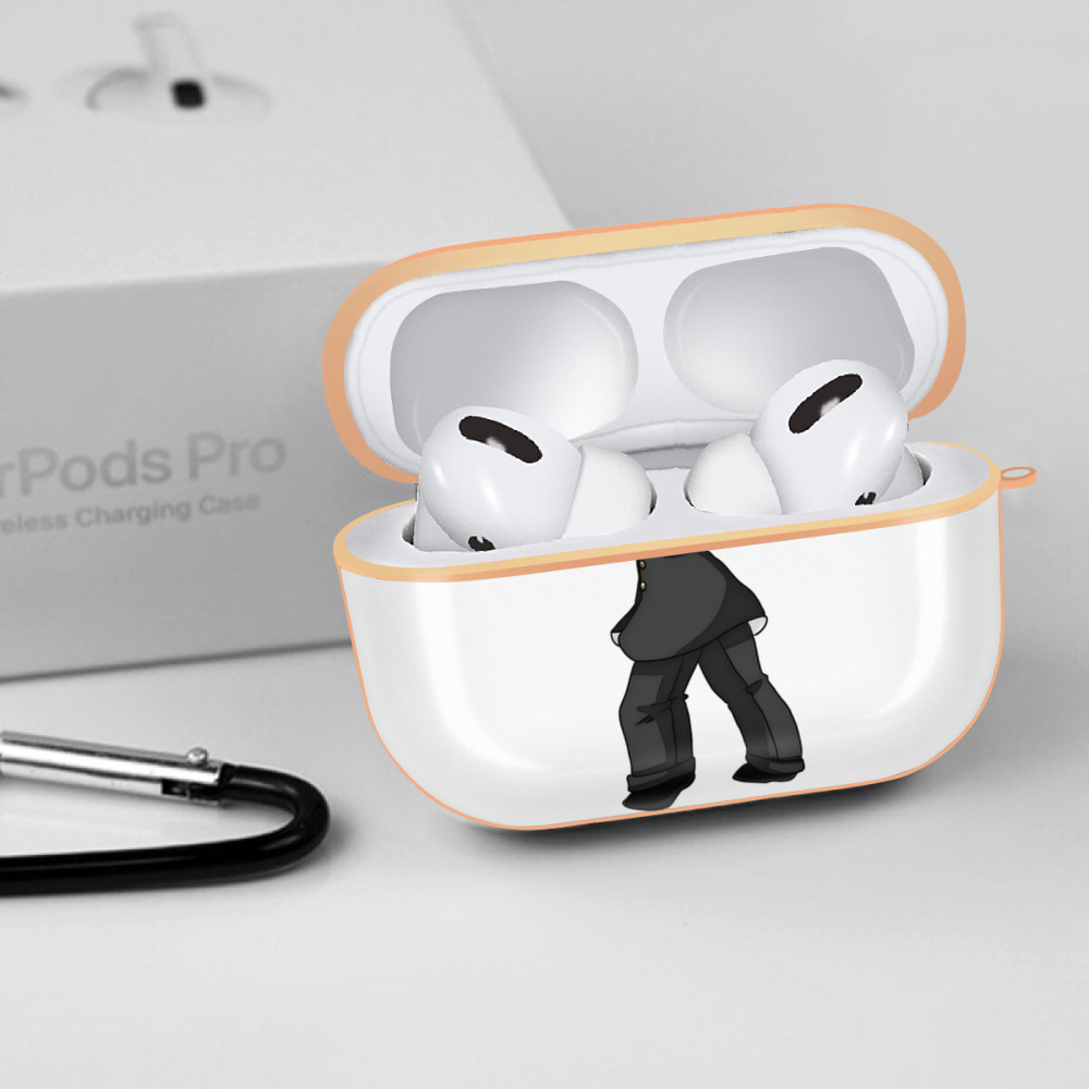 ジョジョの奇妙な冒険 ひがしかた じょうすけ JoJo's Bizarre Adventure Higashikata Josuke 【AirPods Pro用】ハードシェル保護ケース｜耐衝撃・防指紋・カラビナ付き商品仕様