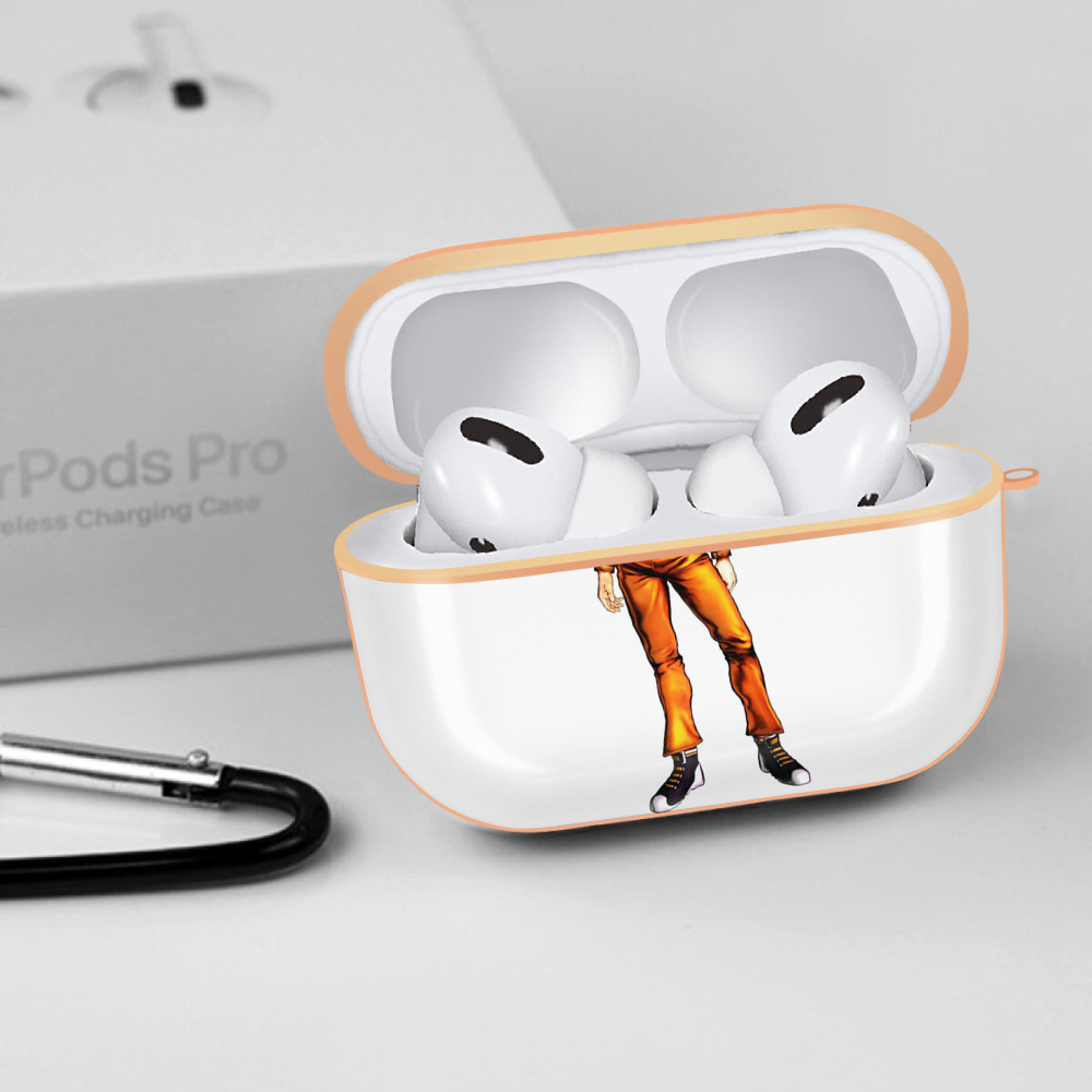 ジョジョの奇妙な冒険 東方定助 JoJo's Bizarre Adventure Higashikata Josuke 【AirPods Pro用】ハードシェル保護ケース｜耐衝撃・防指紋・カラビナ付き商品仕様