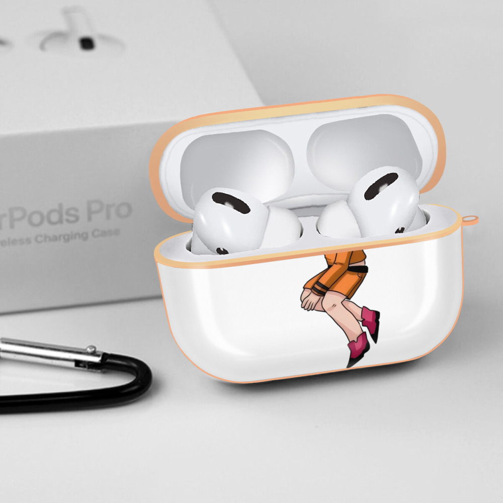 ジョジョの奇妙な冒険 東方定助 JoJo's Bizarre Adventure Higashikata Josuke 【AirPods Pro用】ハードシェル保護ケース｜耐衝撃・防指紋・カラビナ付き商品仕様