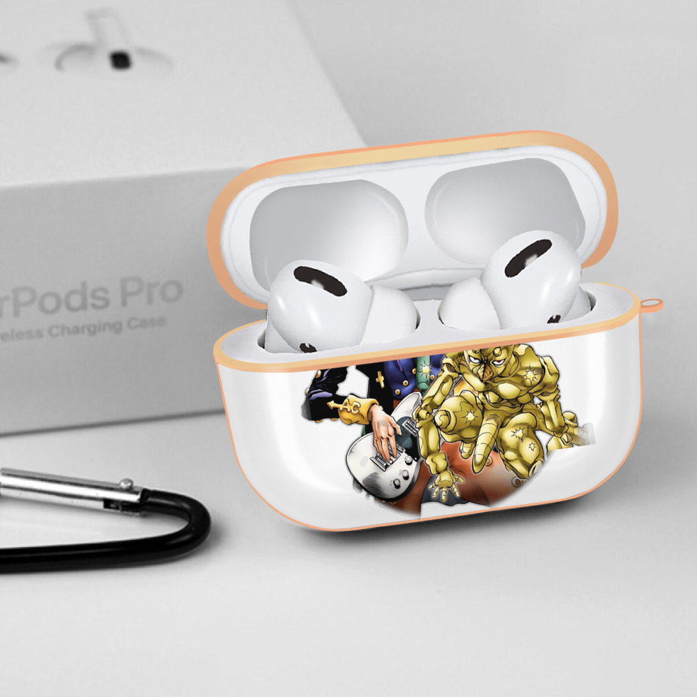 ジョジョの奇妙な冒険 おといし あきら JoJo's Bizarre Adventure Akira Otoishi 【AirPods Pro用】ハードシェル保護ケース｜耐衝撃・防指紋・カラビナ付き商品仕様
