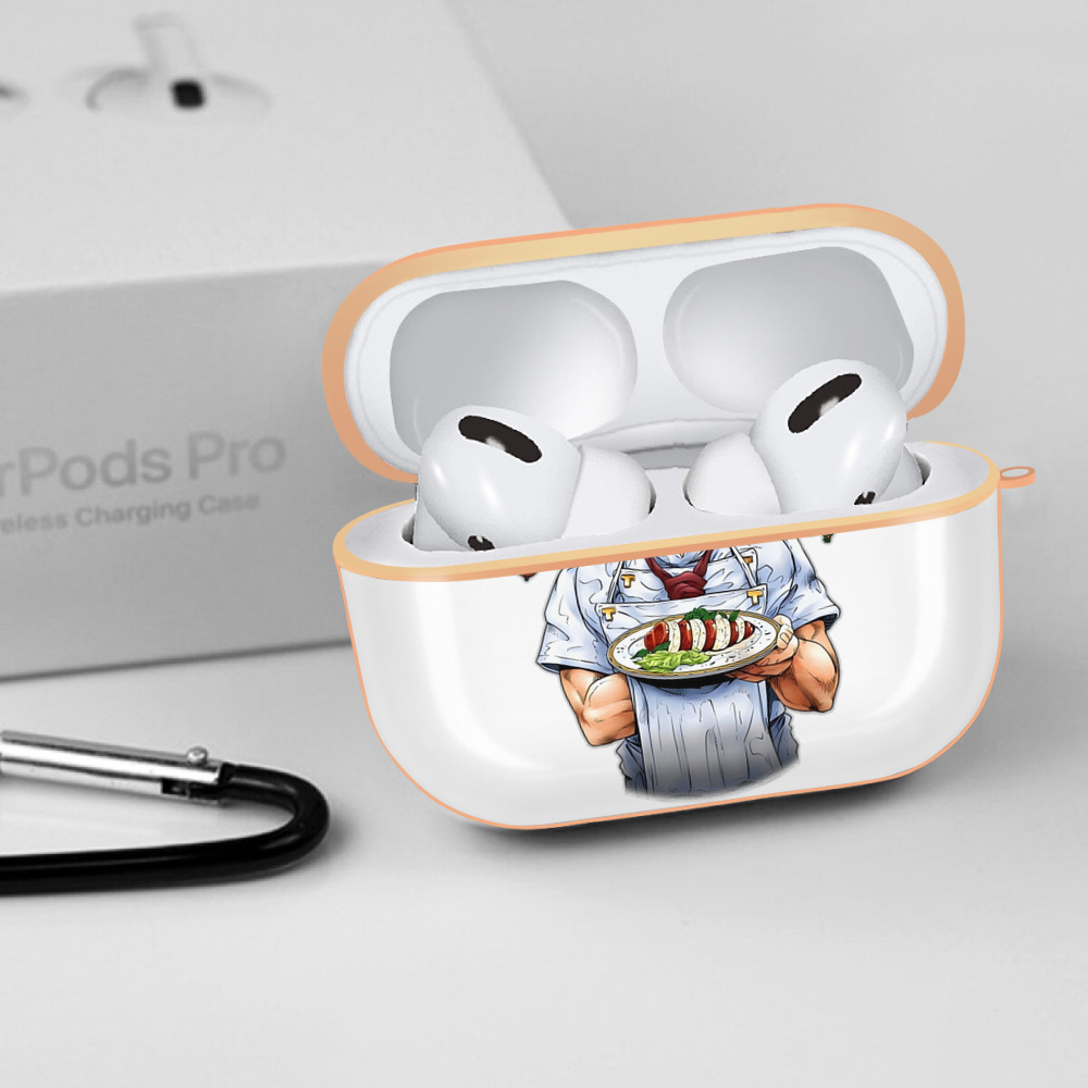 ジョジョの奇妙な冒険 Tonio Trussardi JoJo's Bizarre Adventure トニオ?トラッサルディ 【AirPods Pro用】ハードシェル保護ケース｜耐衝撃・防指紋・カラビナ付き商品仕様