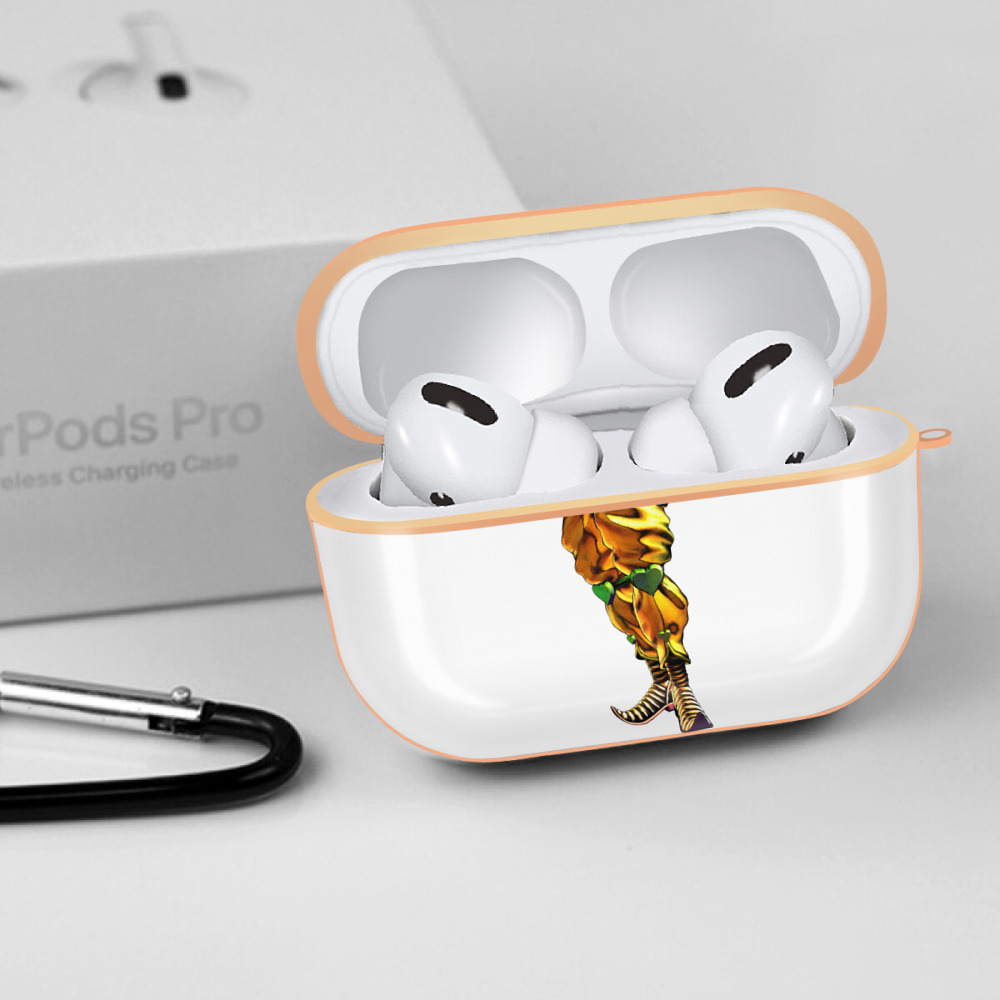 ジョジョの奇妙な冒険 ディオ?ブランドー JoJo's Bizarre Adventure Dio Brando 【AirPods Pro用】ハードシェル保護ケース｜耐衝撃・防指紋・カラビナ付き商品仕様