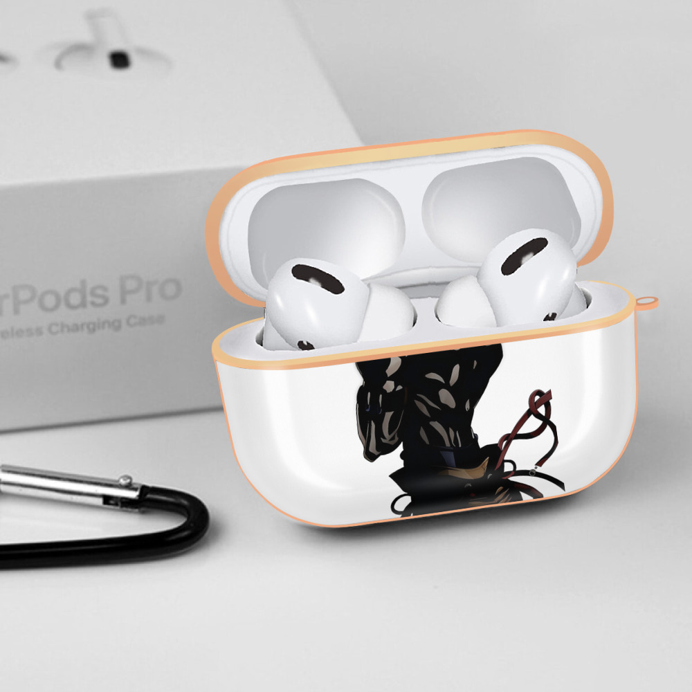 ジョジョの奇妙な冒険 ディオ?ブランドー JoJo's Bizarre Adventure Dio Brando 【AirPods Pro用】ハードシェル保護ケース｜耐衝撃・防指紋・カラビナ付き商品仕様