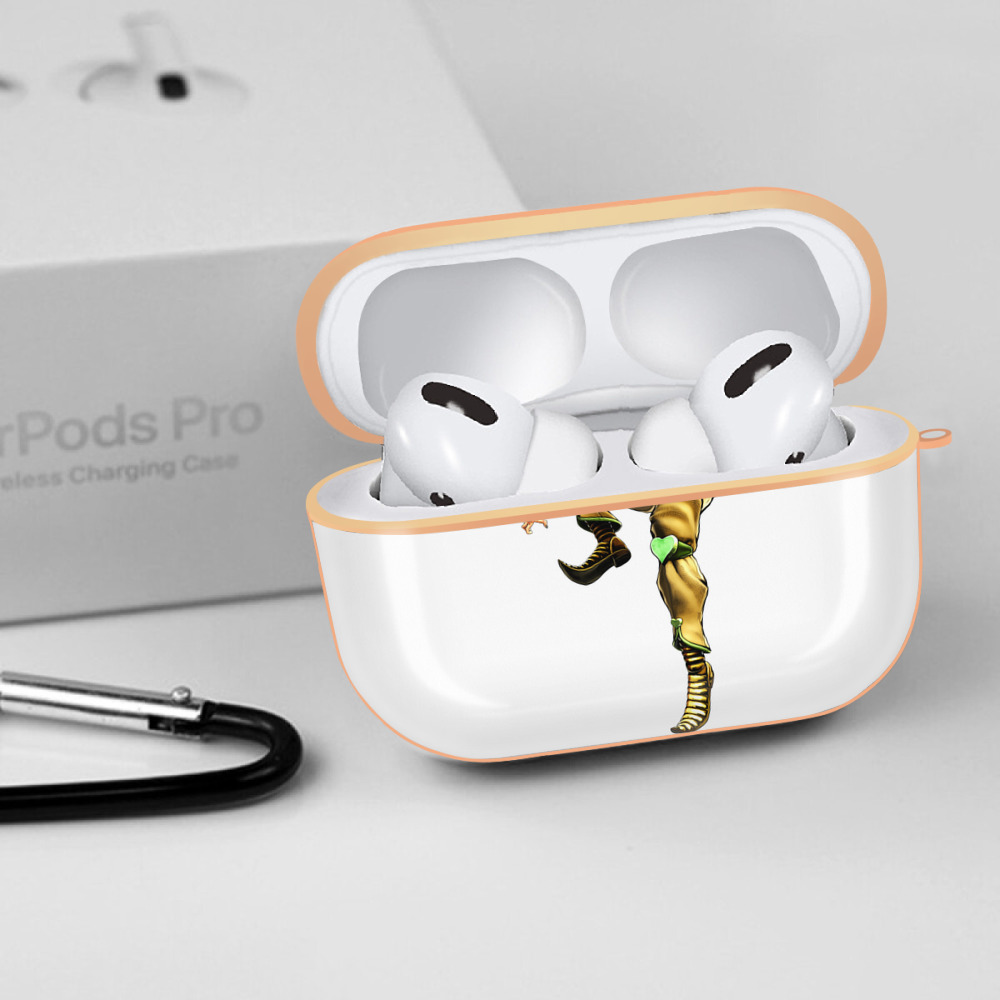 ジョジョの奇妙な冒険 ディオ?ブランドー JoJo's Bizarre Adventure Dio Brando 【AirPods Pro用】ハードシェル保護ケース｜耐衝撃・防指紋・カラビナ付き商品仕様
