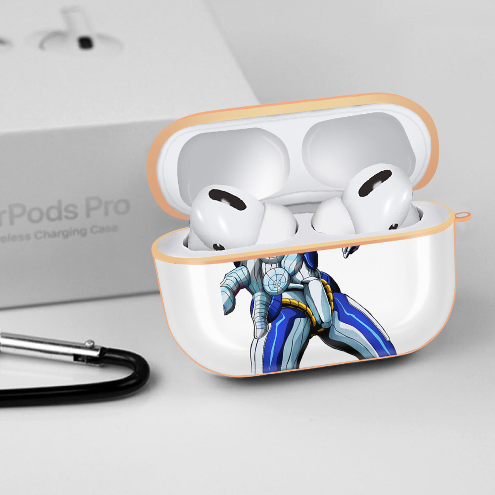 ジョジョの奇妙な冒険 虹村億泰 にじむら おくやす JoJo's Bizarre Adventure Nijimura Okuyasu 【AirPods Pro用】ハードシェル保護ケース｜耐衝撃・防指紋・カラビナ付き商品仕様