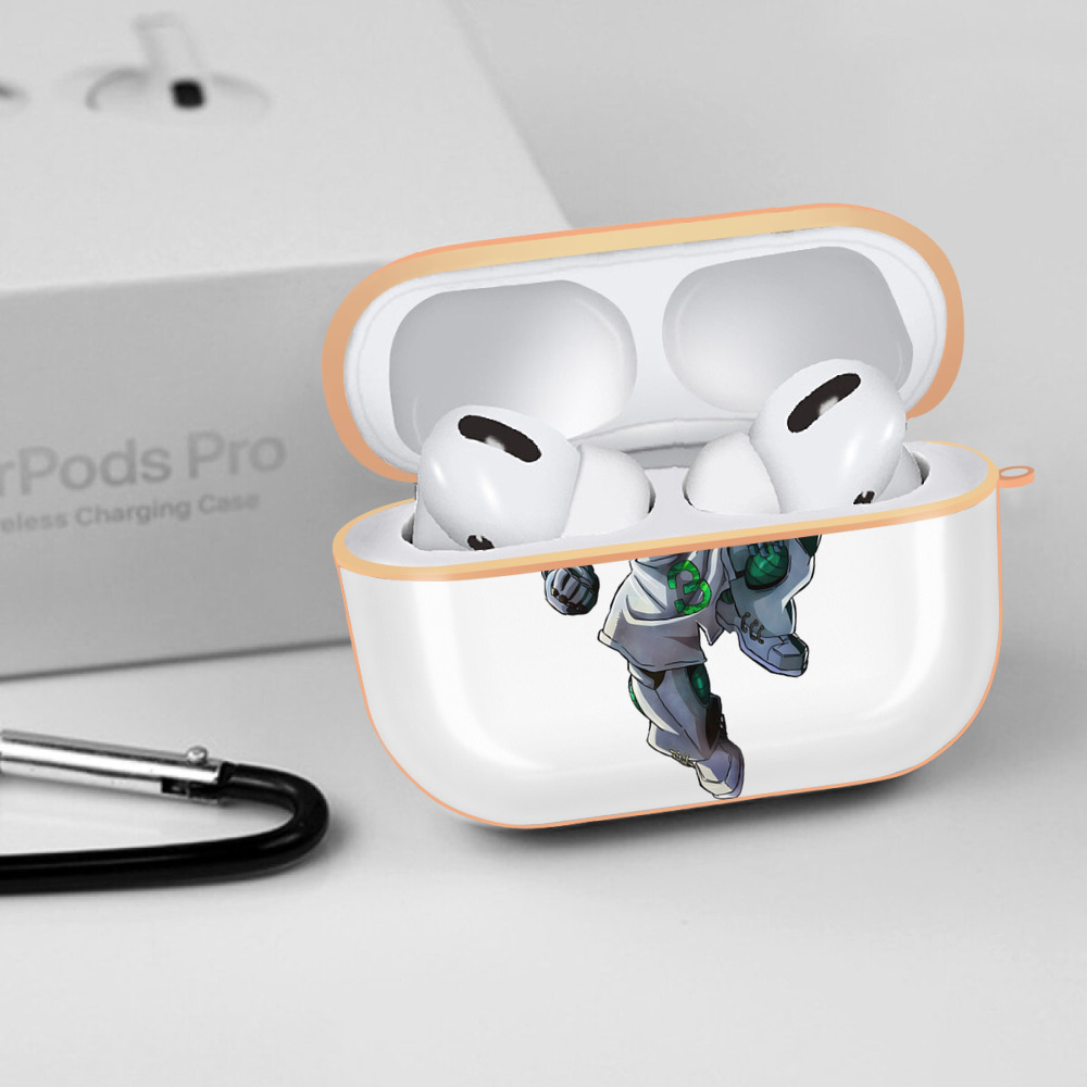 ジョジョの奇妙な冒険 広瀨康一 JoJo's Bizarre Adventure Hirose Koichi 【AirPods Pro用】ハードシェル保護ケース｜耐衝撃・防指紋・カラビナ付き商品仕様