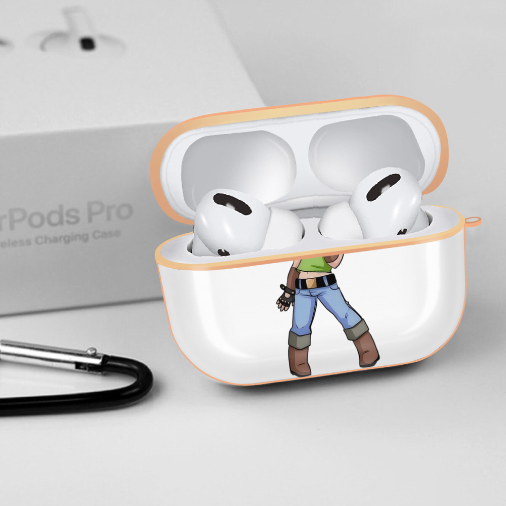 ジョジョの奇妙な冒険 広瀨康一 JoJo's Bizarre Adventure Hirose Koichi 【AirPods Pro用】ハードシェル保護ケース｜耐衝撃・防指紋・カラビナ付き商品仕様