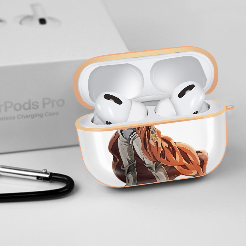 ジョジョの奇妙な冒険 ムハンマド?アブドゥル JoJo's Bizarre Adventure Muhammad Avdol 【AirPods Pro用】ハードシェル保護ケース｜耐衝撃・防指紋・カラビナ付き商品仕様