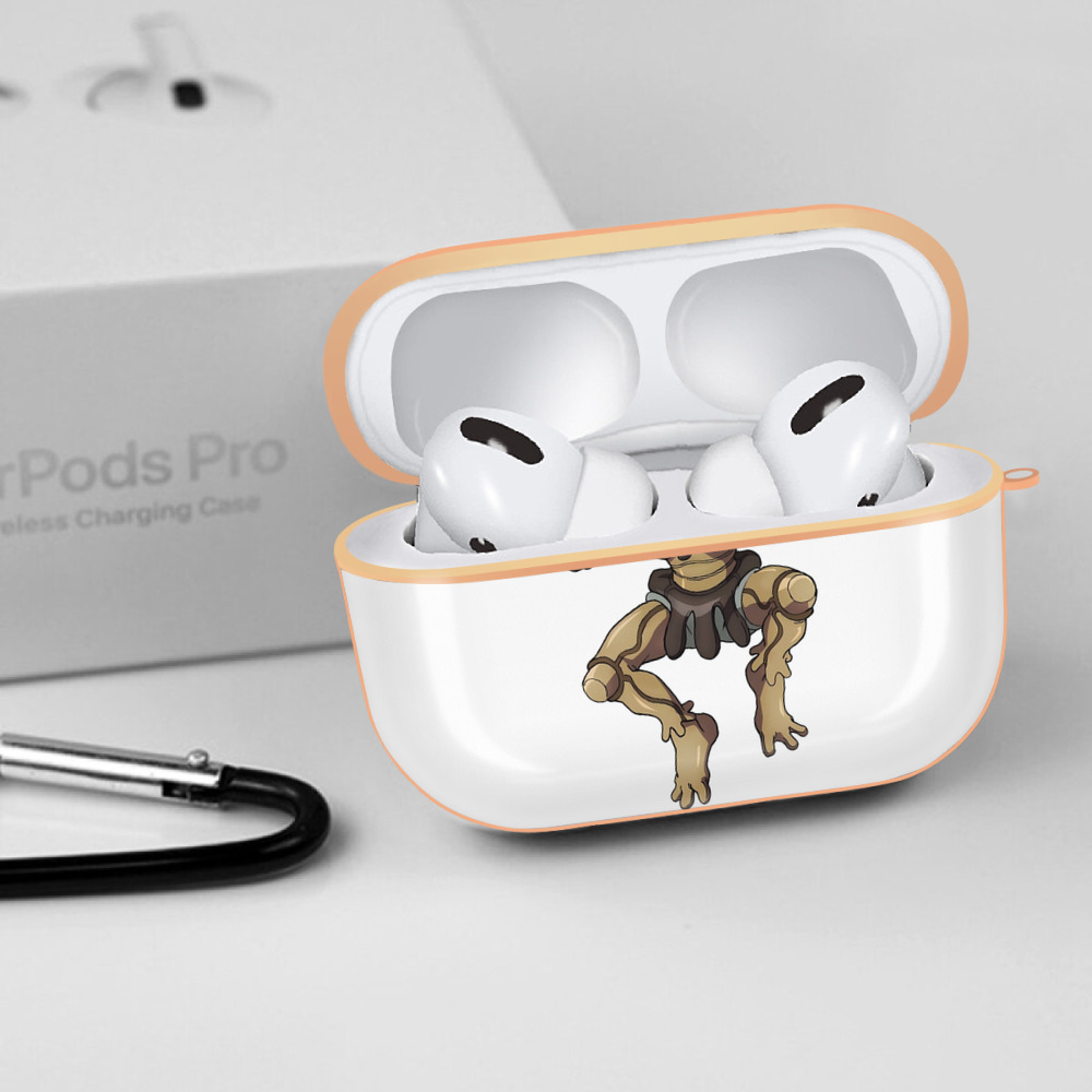 ジョジョの奇妙な冒険 JoJo's Bizarre Adventure 【AirPods Pro用】ハードシェル保護ケース｜耐衝撃・防指紋・カラビナ付き商品仕様