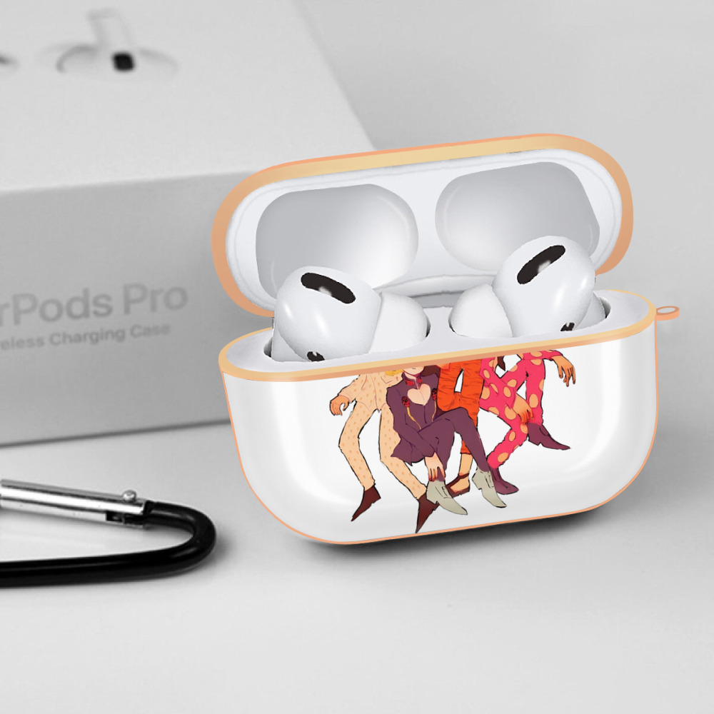 ジョジョの奇妙な冒険 JoJo's Bizarre Adventure 【AirPods Pro用】ハードシェル保護ケース｜耐衝撃・防指紋・カラビナ付き商品仕様