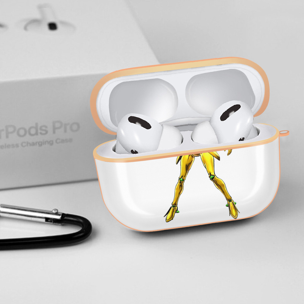 ジョジョの奇妙な冒険 JoJo's Bizarre Adventure 【AirPods Pro用】ハードシェル保護ケース｜耐衝撃・防指紋・カラビナ付き商品仕様
